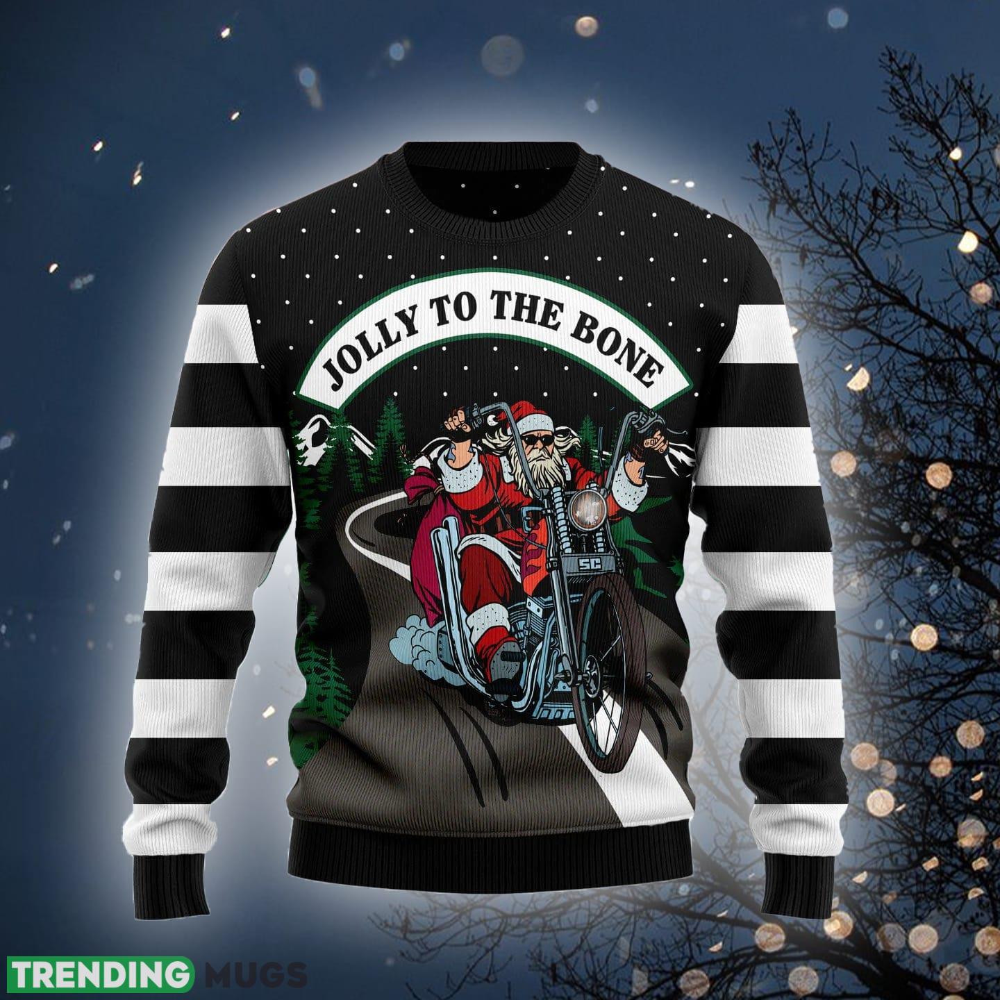 Jolly To The Bone Santa Ugly Christmas Sweater Gift For Men Women - Jolly To The Bone Santa Funny Ugly Christmas Sweater For Men & Women Adult - Christmas Gifts_2 Jolly To The Bone Santa Ugly Christmas Sweater Gift For Men Women - Jolly To The Bone Santa Funny Ugly Christmas Sweater For Men & Women Adult - Christmas Gifts_2