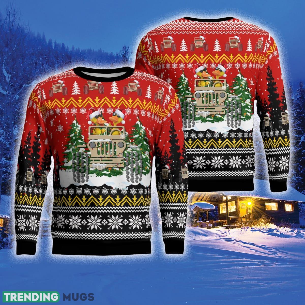 Jp Duck 3D Sweater For Men And Women Gift For Christmas - Jp Duck Christmas Ugly Sweater_1 Jp Duck 3D Sweater For Men And Women Gift For Christmas - Jp Duck Christmas Ugly Sweater_1