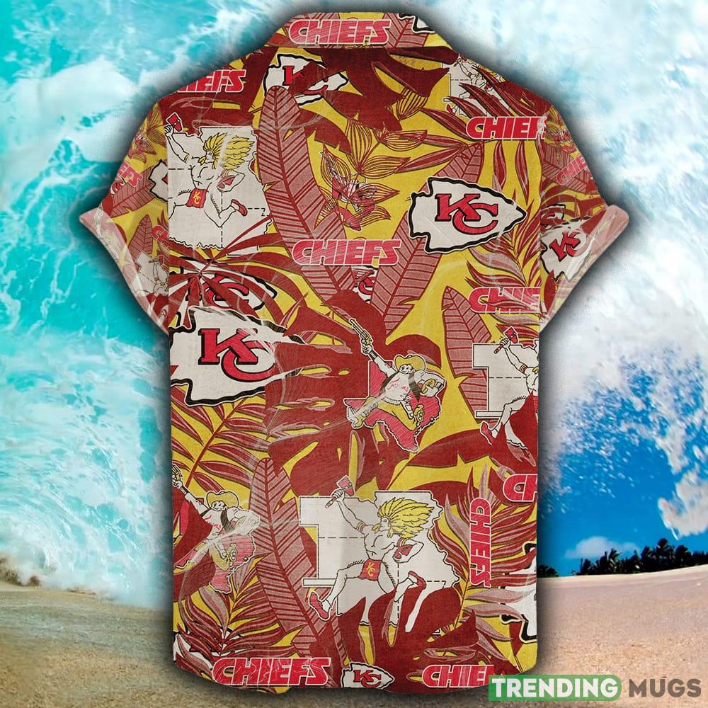 Kansas City Chiefs 3D Hawaiian Retro NFLTropical Beach Men And Women For Fans Gift Hawaiian Shirt Kansas City Chiefs 3D Hawaiian Retro NFLTropical Beach Men And Women For Fans Gift Hawaiian Shirt