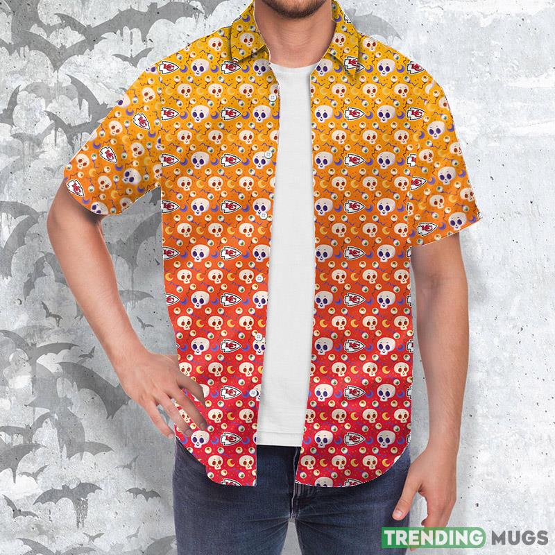 Kansas City Chiefs Skull NFL Hawaii Shirt For Men And Women Gift Hawaiian Shirt Fans Hawaiian Shirt Kansas City Chiefs Skull NFL Hawaii Shirt For Men And Women Gift Hawaiian Shirt Fans Hawaiian Shirt