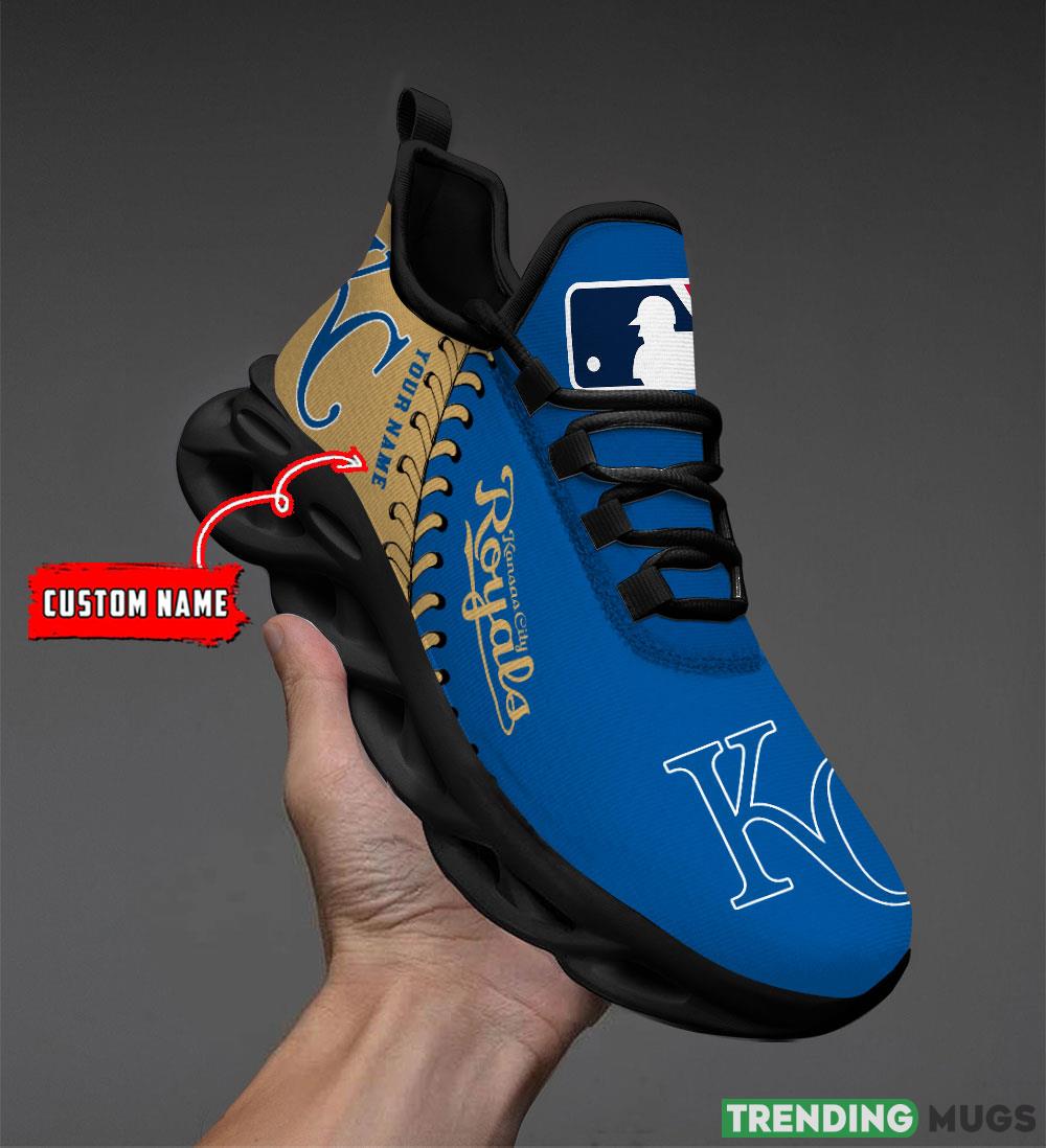 Kansas City Royals MLB MAX SOUL SHOES Custom Name For Men And Women Running Sneakers Max Soul Kansas City Royals MLB MAX SOUL SHOES Custom Name For Men And Women Running Sneakers Max Soul