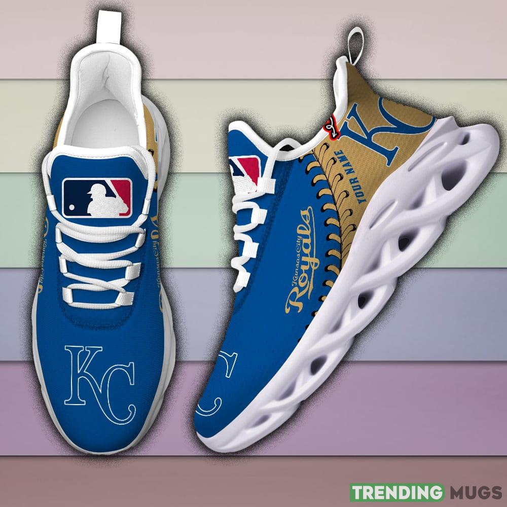 Kansas City Royals MLB MAX SOUL SHOES Custom Name For Men And Women Running Sneakers - Kansas City Royals-MLB PERSONALIZED MAX SOUL SHOES_2 Kansas City Royals MLB MAX SOUL SHOES Custom Name For Men And Women Running Sneakers - Kansas City Royals-MLB PERSONALIZED MAX SOUL SHOES_2