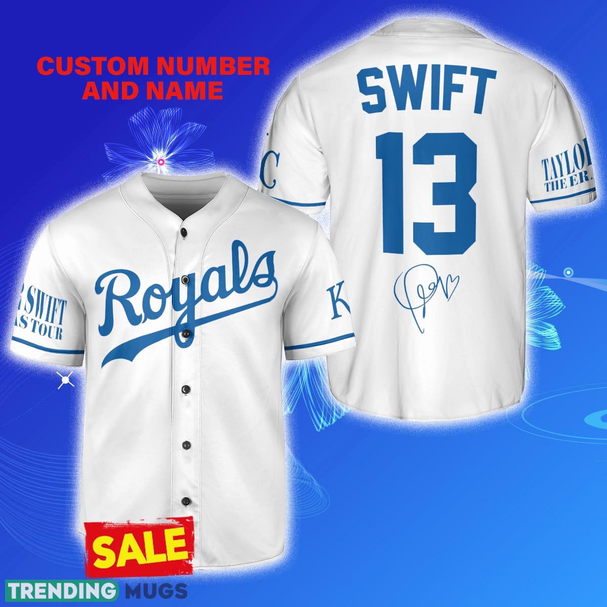 Kansas City Royals Taylor Swift x Kansas City Royals Custom Number And Name White Jersey Baseball Shirt - Kansas City Royals Taylor Swift x Kansas City Royals Custom Number And Name White Jersey Baseball Shirt Kansas City Royals Taylor Swift x Kansas City Royals Custom Number And Name White Jersey Baseball Shirt - Kansas City Royals Taylor Swift x Kansas City Royals Custom Number And Name White Jersey Baseball Shirt