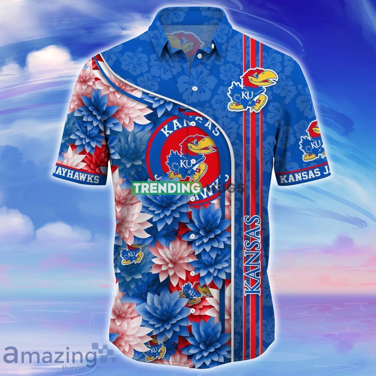 Kansas Jayhawks Trending Hawaiian Shirt For Men Women Hawaiian Shirt Kansas Jayhawks Trending Hawaiian Shirt For Men Women Hawaiian Shirt