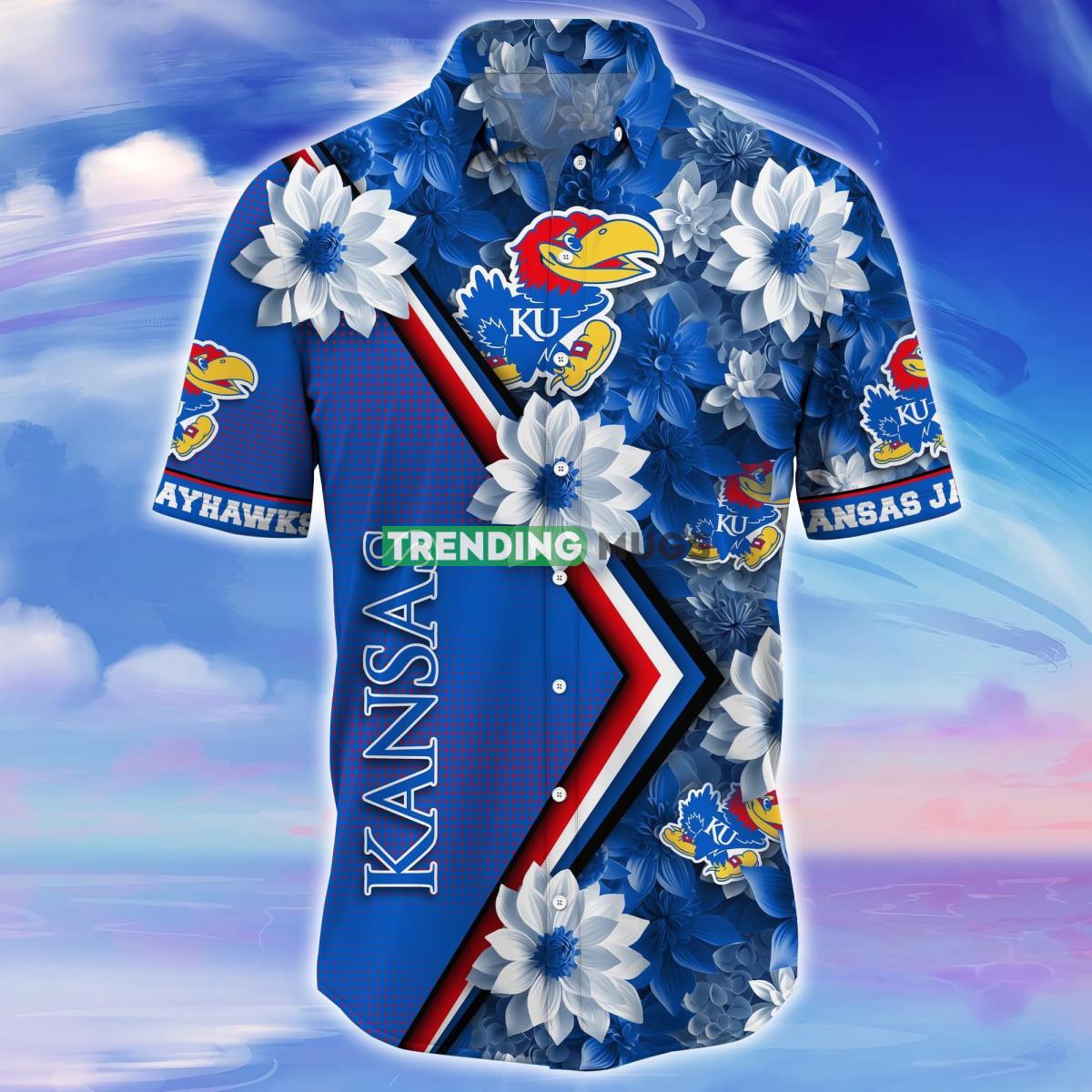 Kansas Jayhawks Trending Hawaiian Shirt Gift For Fans Hawaiian Shirt Kansas Jayhawks Trending Hawaiian Shirt Gift For Fans Hawaiian Shirt