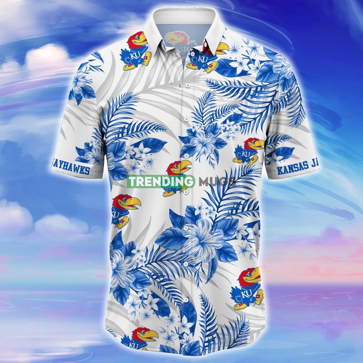 Kansas Jayhawks Trending Hawaiian Shirt Gift For Real Fans Hawaiian Shirt Kansas Jayhawks Trending Hawaiian Shirt Gift For Real Fans Hawaiian Shirt