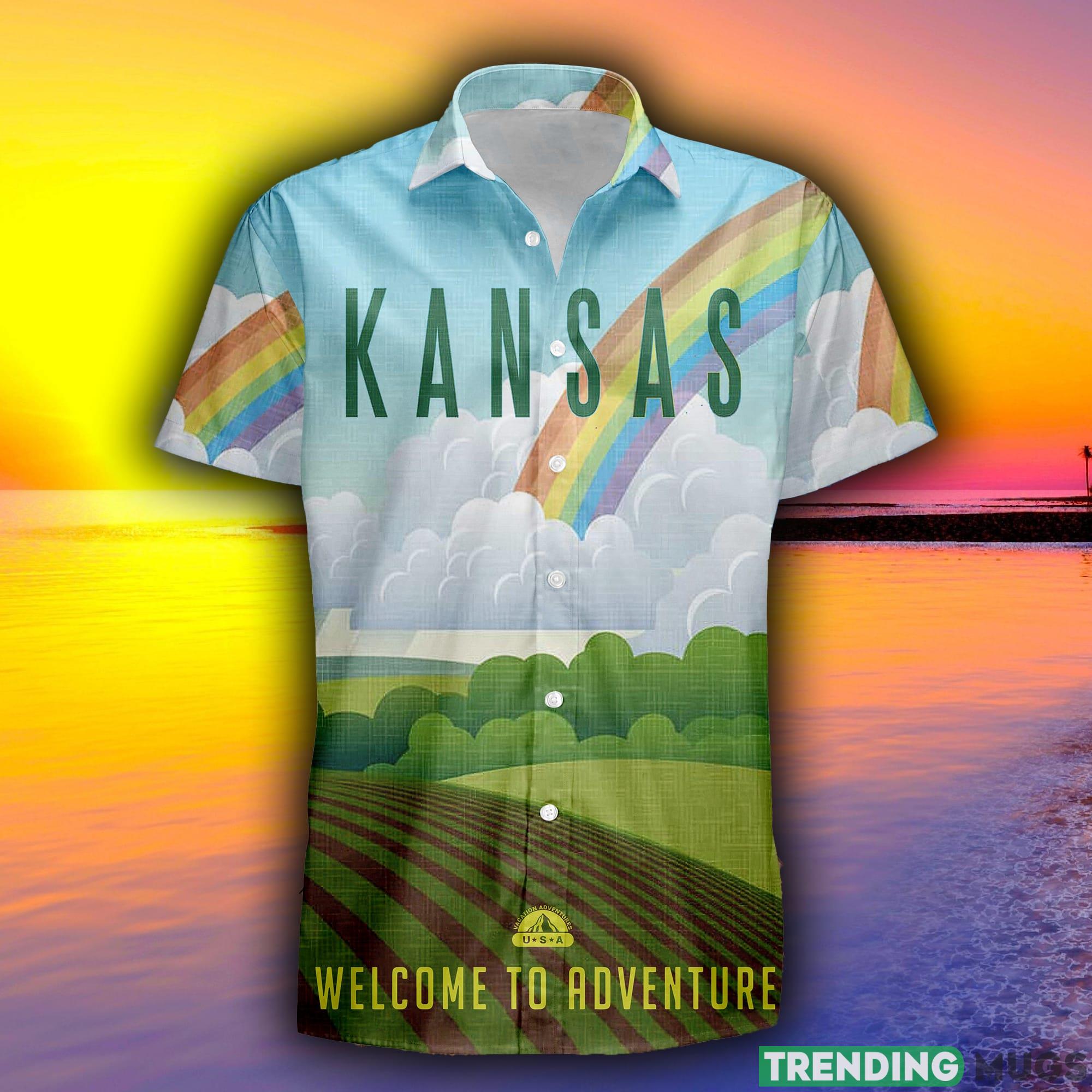 Kansas Retro Style Travel Summer 3D Hawaiian Shirt Gift For Men And Women Fans - Kansas Retro Style Travel Summer 3D Hawaiian Shirt Gift For Men And Women Fans Kansas Retro Style Travel Summer 3D Hawaiian Shirt Gift For Men And Women Fans - Kansas Retro Style Travel Summer 3D Hawaiian Shirt Gift For Men And Women Fans