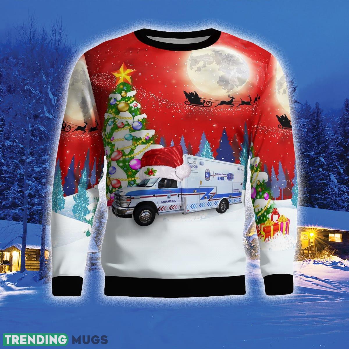 Kansas Sedgwick County EMS Christmas Style Ugly 3D Sweater Gift For Men And Women 3D Sweater Kansas Sedgwick County EMS Christmas Style Ugly 3D Sweater Gift For Men And Women 3D Sweater