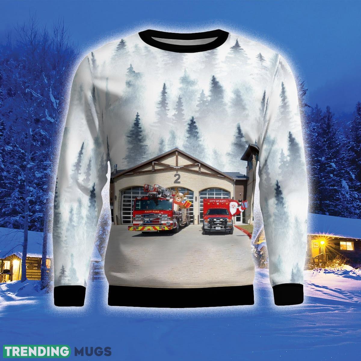 Katy Texas Katy Fire Department 3D Sweater For Men And Women Gift For Christmas 3D Sweater Katy Texas Katy Fire Department 3D Sweater For Men And Women Gift For Christmas 3D Sweater