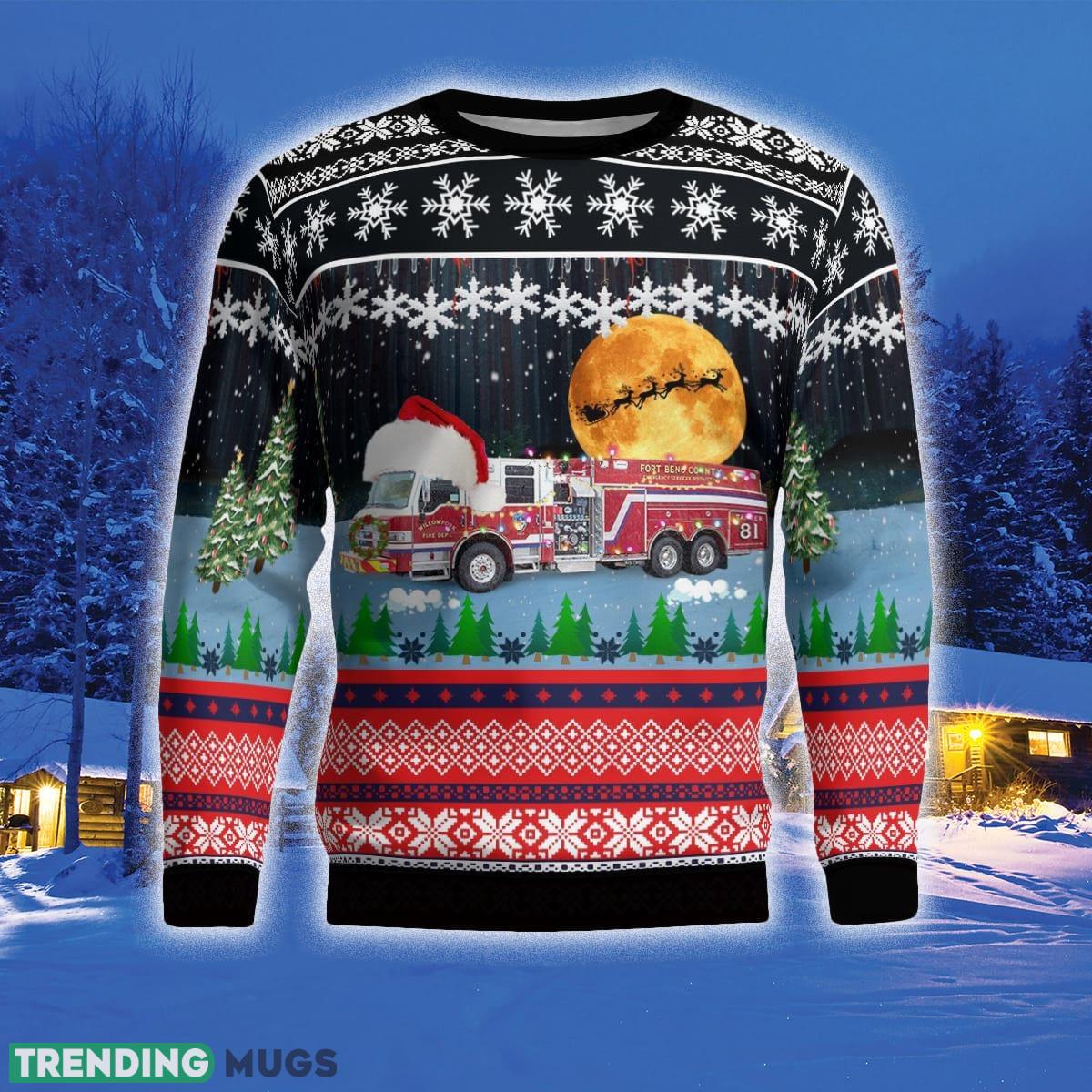 Katy Texas Willowfork Fire Department 3D Sweater For Men And Women Gift For Christmas 3D Sweater Katy Texas Willowfork Fire Department 3D Sweater For Men And Women Gift For Christmas 3D Sweater