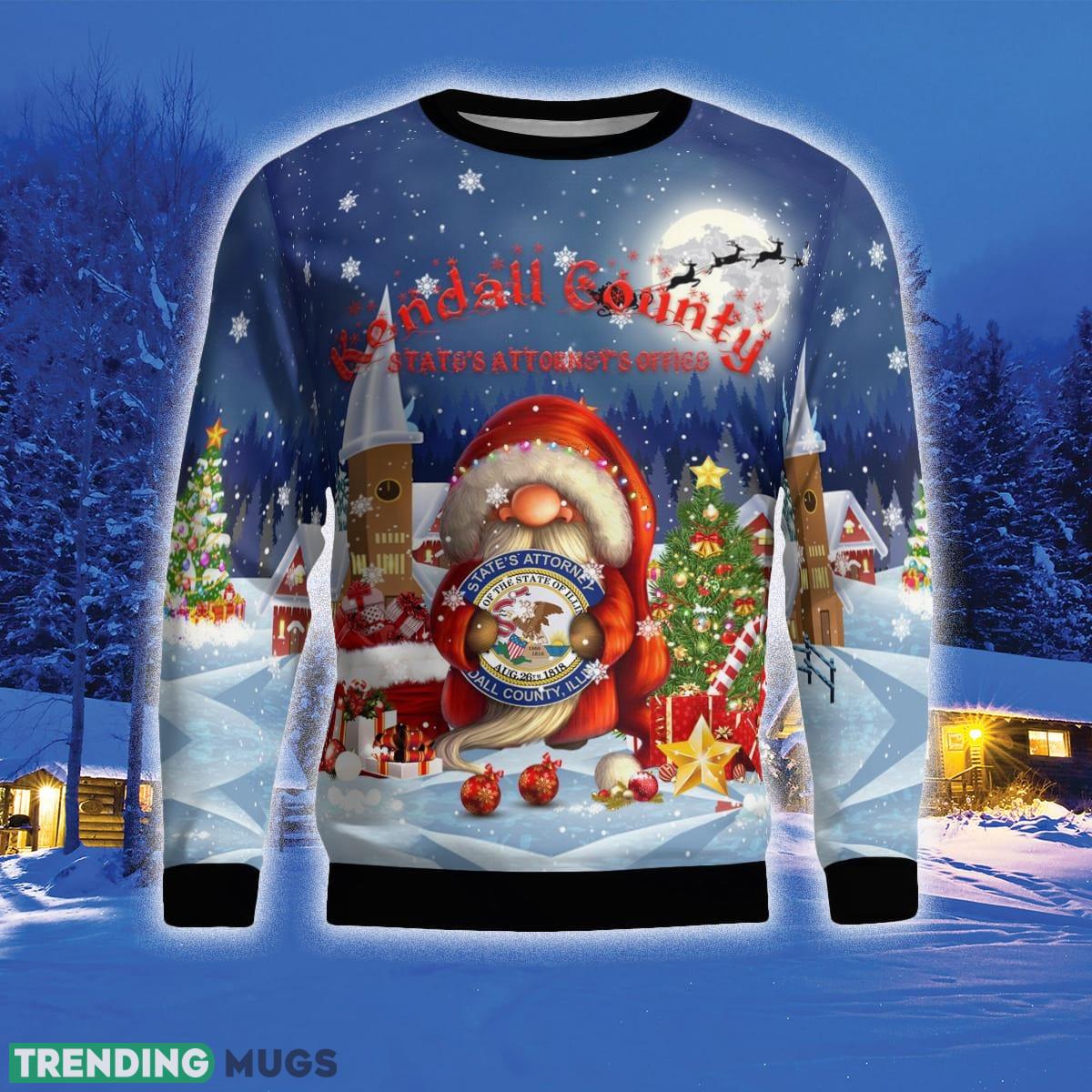 Kendall County State's Attorney's Office 3D Sweater For Men And Women Gift For Christmas 3D Sweater Kendall County State's Attorney's Office 3D Sweater For Men And Women Gift For Christmas 3D Sweater