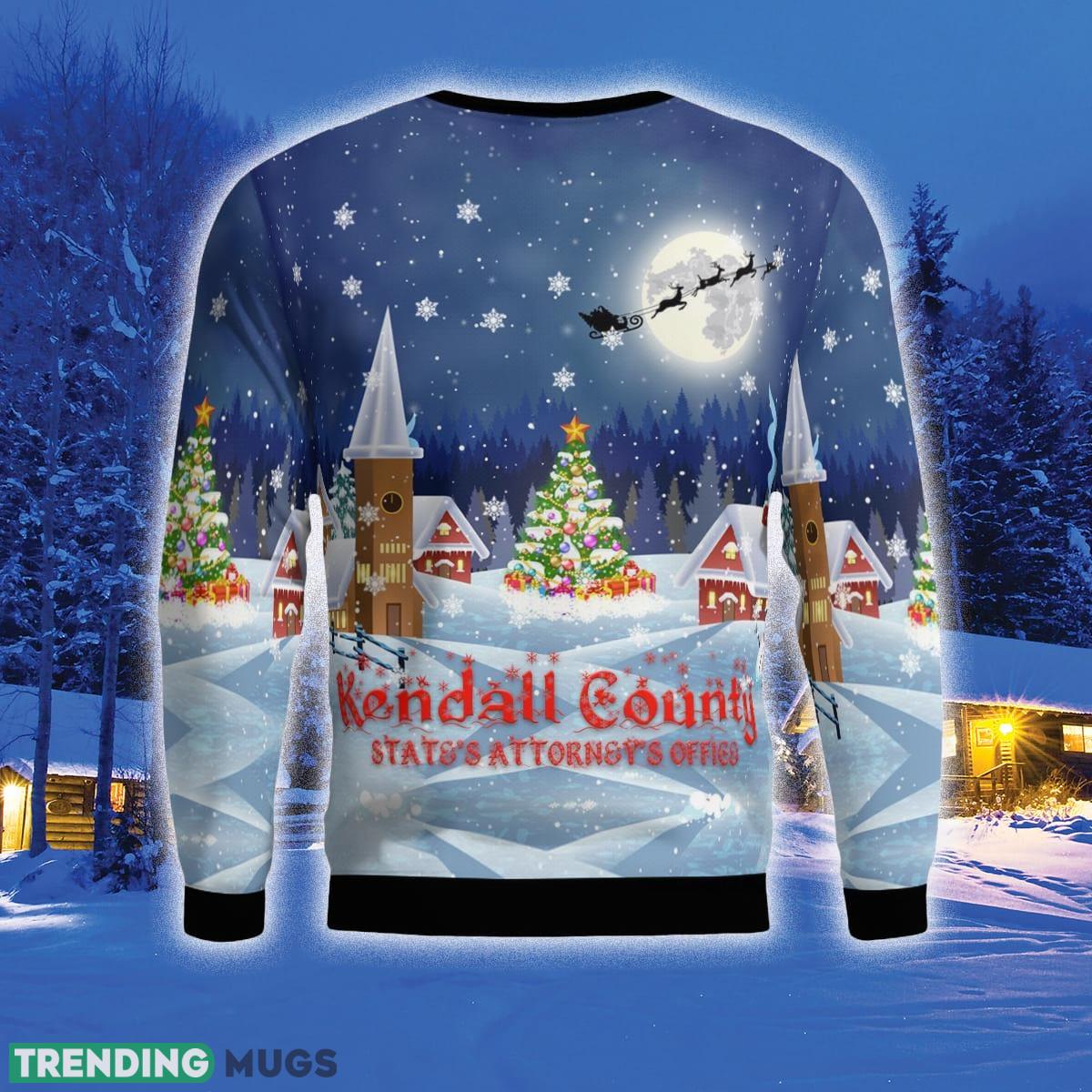 Kendall County State's Attorney's Office 3D Sweater For Men And Women Gift For Christmas 3D Sweater Kendall County State's Attorney's Office 3D Sweater For Men And Women Gift For Christmas 3D Sweater