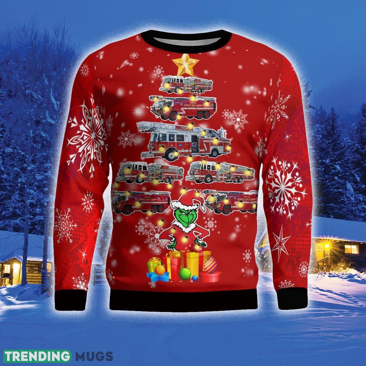 Kennedy Space Center Florida NASA Kennedy Space Center Fire Rescue 3D Sweater Style 4 Gift For Ugly Christmas 3D Sweater Kennedy Space Center Florida NASA Kennedy Space Center Fire Rescue 3D Sweater Style 4 Gift For Ugly Christmas 3D Sweater