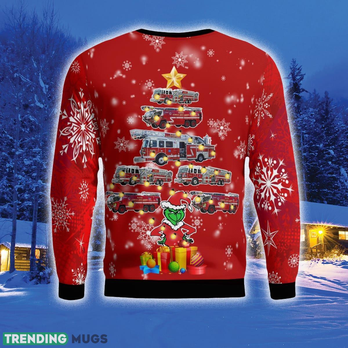 Kennedy Space Center Florida NASA Kennedy Space Center Fire Rescue 3D Sweater Style 4 Gift For Ugly Christmas 3D Sweater Kennedy Space Center Florida NASA Kennedy Space Center Fire Rescue 3D Sweater Style 4 Gift For Ugly Christmas 3D Sweater