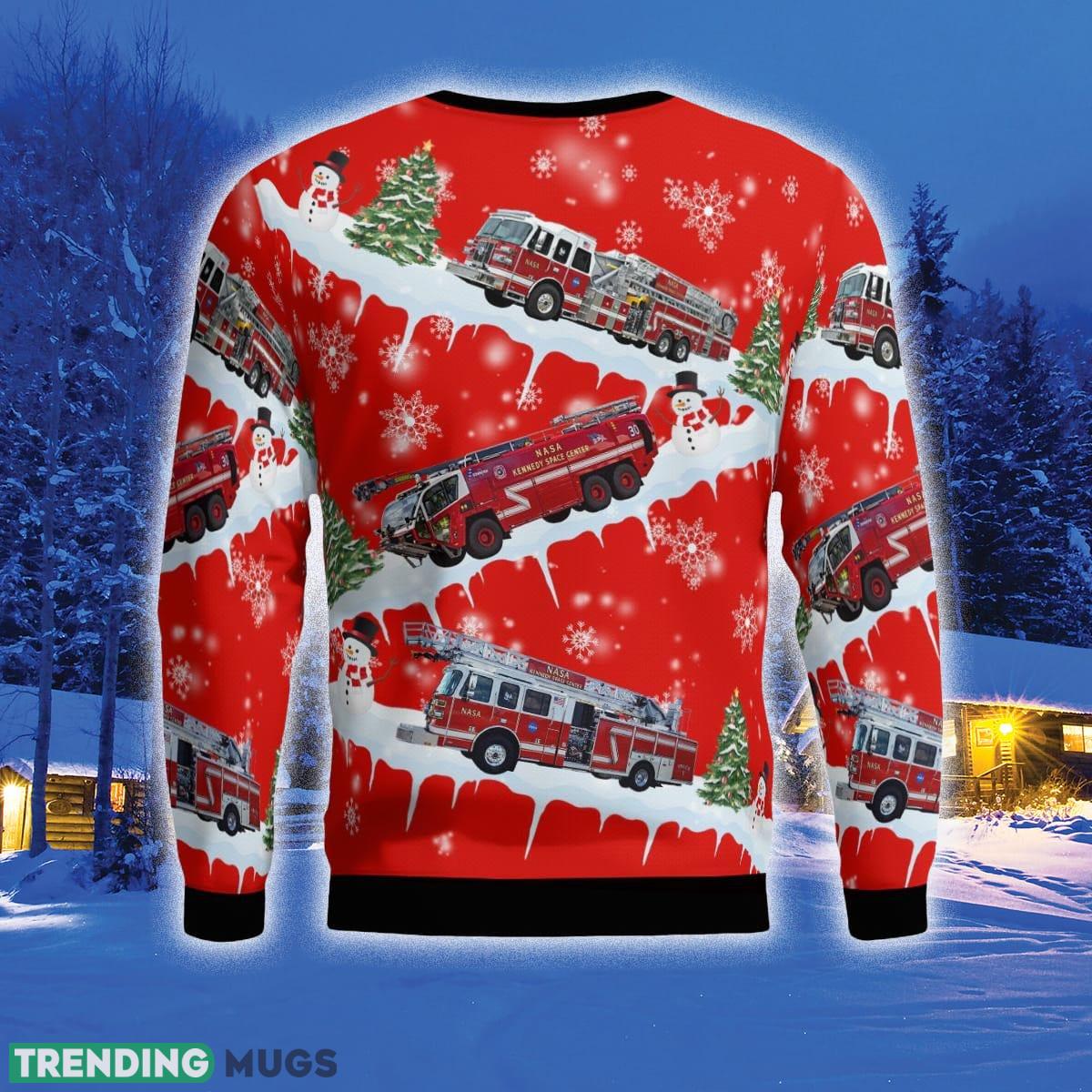 Kennedy Space Center Florida NASA Kennedy Space Center Fire Rescue 3D Sweater Style 5 Gift For Ugly Christmas 3D Sweater Kennedy Space Center Florida NASA Kennedy Space Center Fire Rescue 3D Sweater Style 5 Gift For Ugly Christmas 3D Sweater