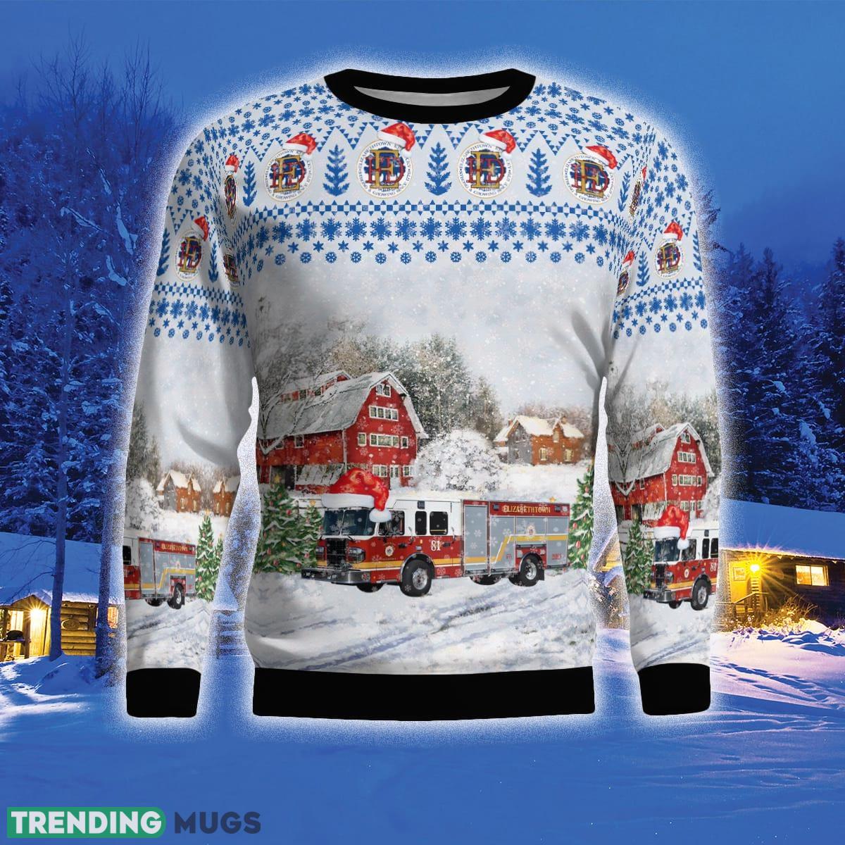 Kentucky Elizabethtown Fire Department Truck 2081 3D Sweater For Men And Women Gift For Christmas 3D Sweater Kentucky Elizabethtown Fire Department Truck 2081 3D Sweater For Men And Women Gift For Christmas 3D Sweater