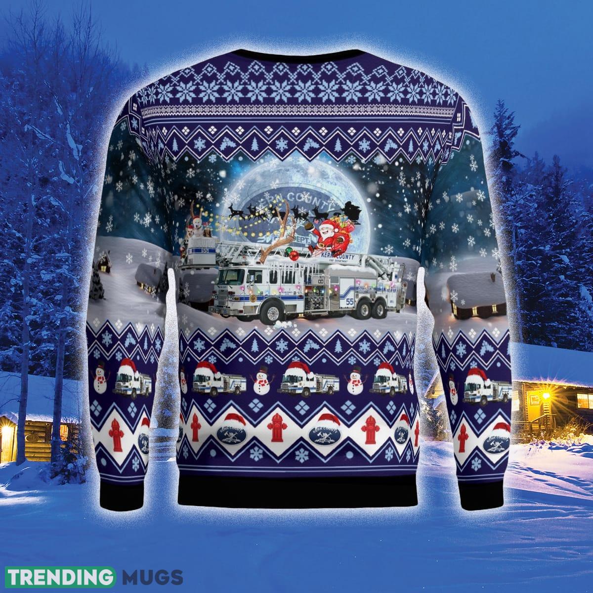 Kern County Fire Department 3D Sweater For Men And Women Gift For Christmas 3D Sweater Kern County Fire Department 3D Sweater For Men And Women Gift For Christmas 3D Sweater