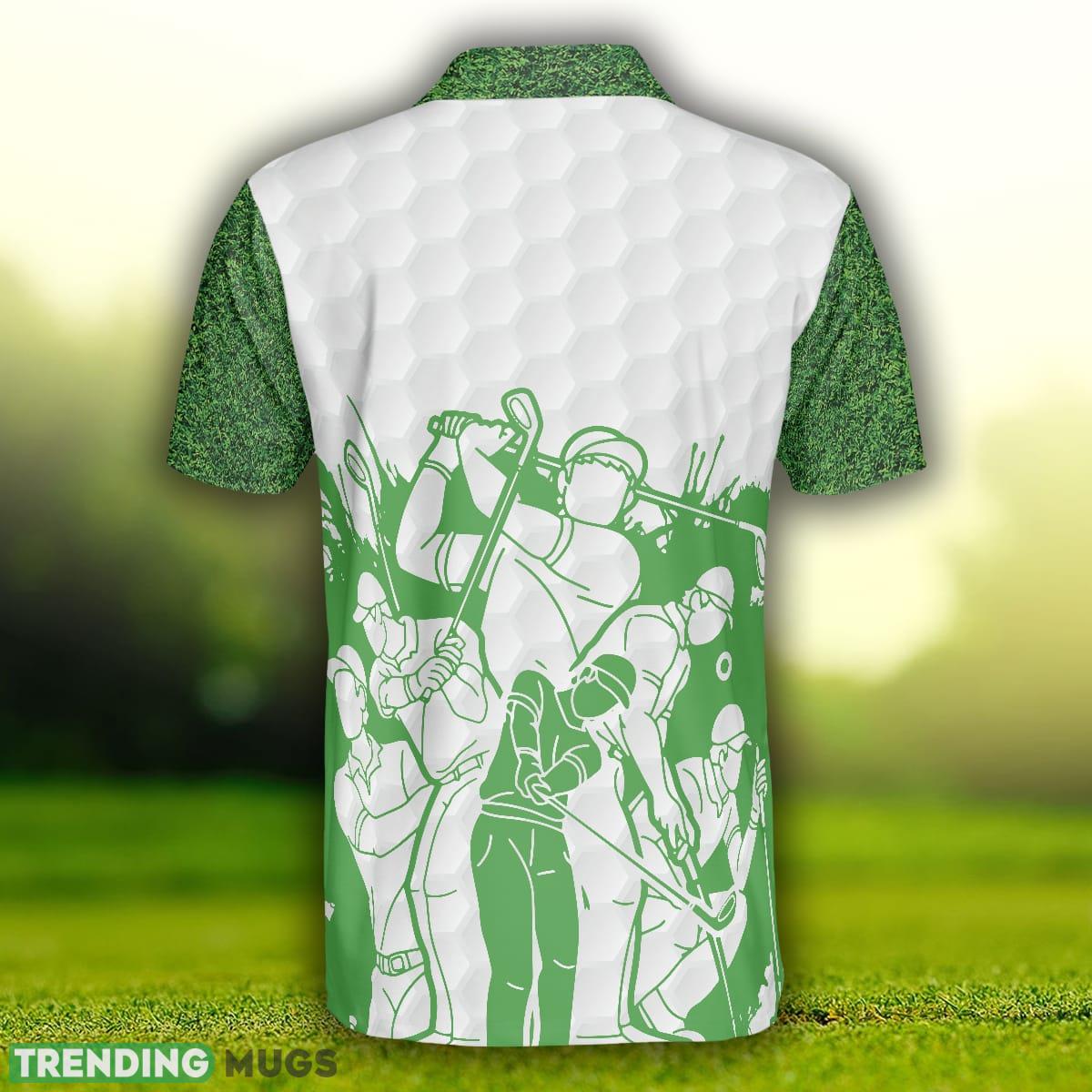 King Of The Green Golf, White And Green Golf Shirt , Cool Gift For Golfers Polo Shirt Polo Shirt King Of The Green Golf, White And Green Golf Shirt , Cool Gift For Golfers Polo Shirt Polo Shirt