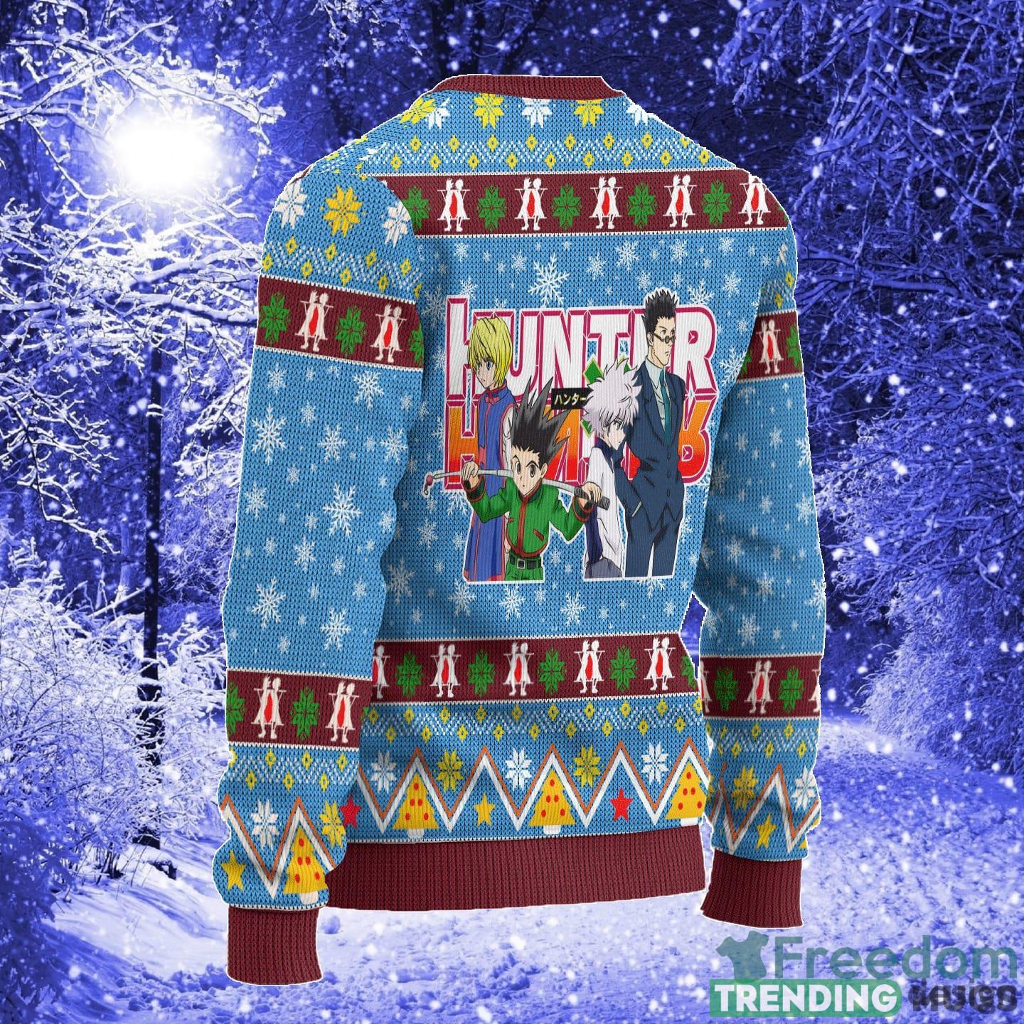 Kite Anime Hunter x Hunter Xmas Women Mens Ugly Christmas Sweater 3D Sweater Kite Anime Hunter x Hunter Xmas Women Mens Ugly Christmas Sweater 3D Sweater