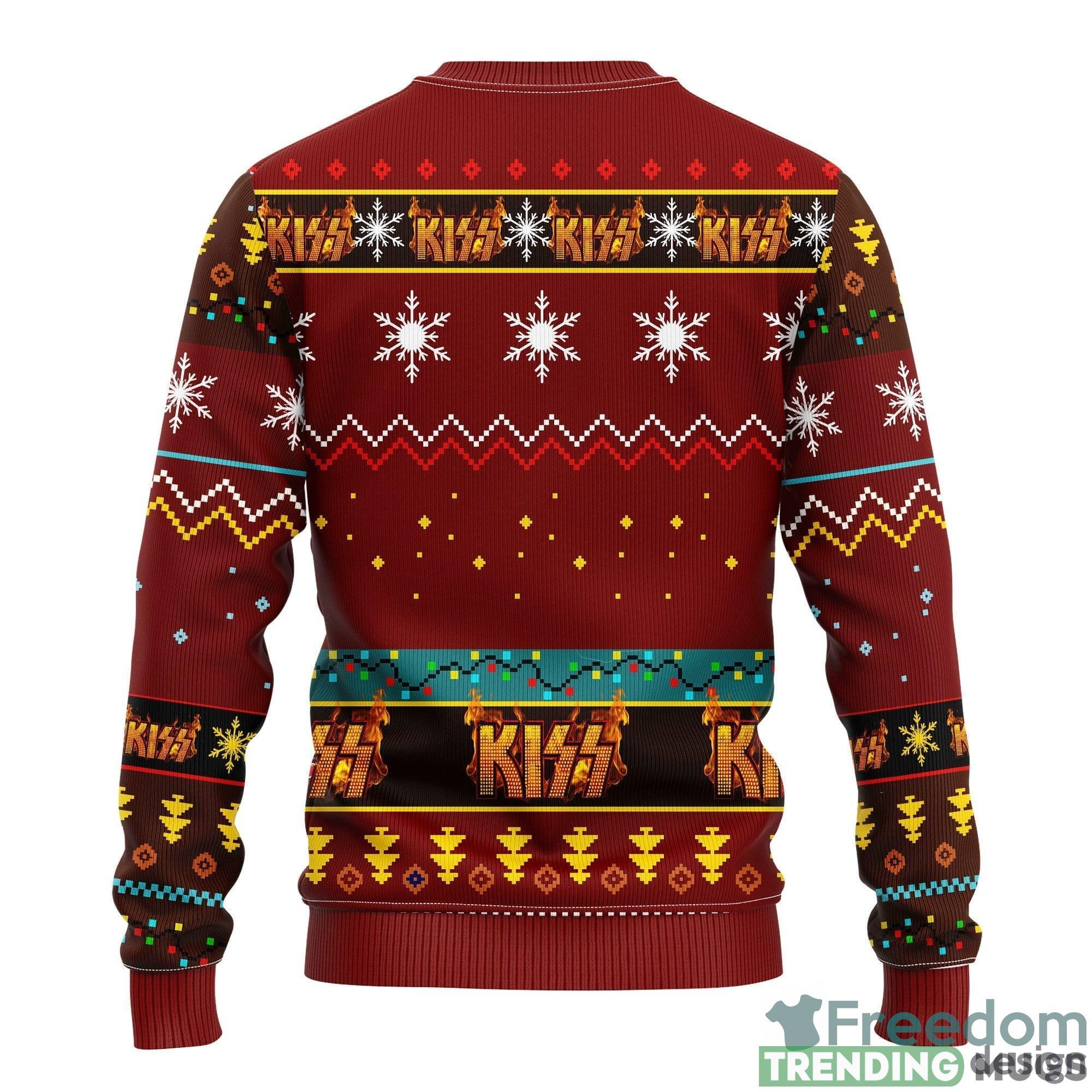 Kizz Red Thanksgiving Women Mens Ugly Christmas Sweater 3D Sweater Kizz Red Thanksgiving Women Mens Ugly Christmas Sweater 3D Sweater