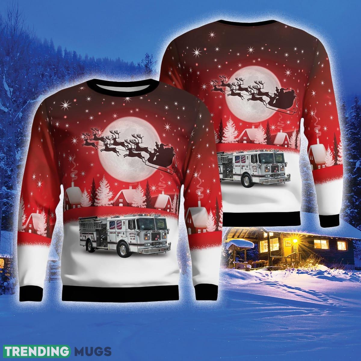 La Plata Maryland Dentsville Volunteer EMS Fire and Auxiliary 3D Sweater For Men And Women Gift For Christmas - La Plata, Maryland, Dentsville Volunteer EMS, Fire and Auxiliary Christmas Ugly Sweater 3D_1 La Plata Maryland Dentsville Volunteer EMS Fire and Auxiliary 3D Sweater For Men And Women Gift For Christmas - La Plata, Maryland, Dentsville Volunteer EMS, Fire and Auxiliary Christmas Ugly Sweater 3D_1