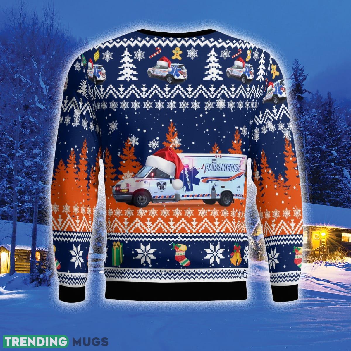 La Ronge Emergency Medical Services 3D Sweater For Men And Women Gift For Christmas 3D Sweater La Ronge Emergency Medical Services 3D Sweater For Men And Women Gift For Christmas 3D Sweater