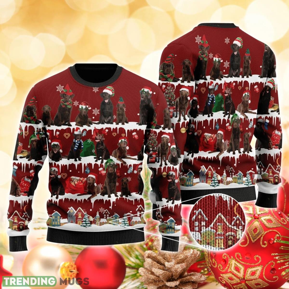 Labrador Dog 3D Sweater Ugly Christmas Sweater For Men Women Product Photo 1 Labrador Dog 3D Sweater Ugly Christmas Sweater For Men Women Product Photo 1