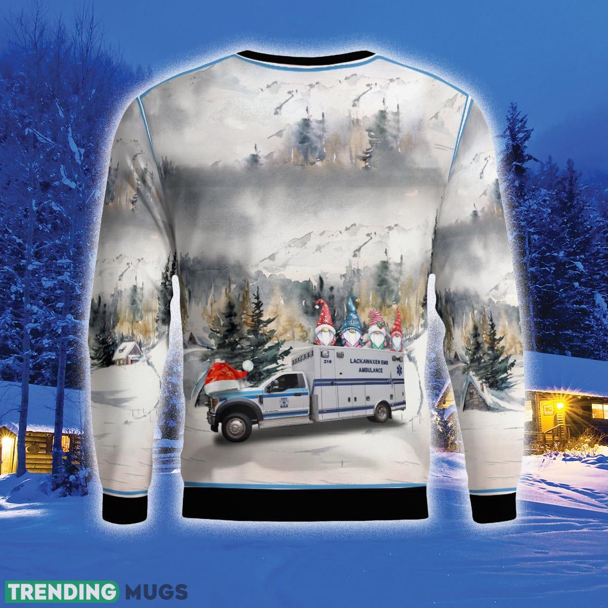 Lackawaxen EMS Lackawaxen Pennsylvania 3D Sweater For Men And Women Gift For Christmas 3D Sweater Lackawaxen EMS Lackawaxen Pennsylvania 3D Sweater For Men And Women Gift For Christmas 3D Sweater