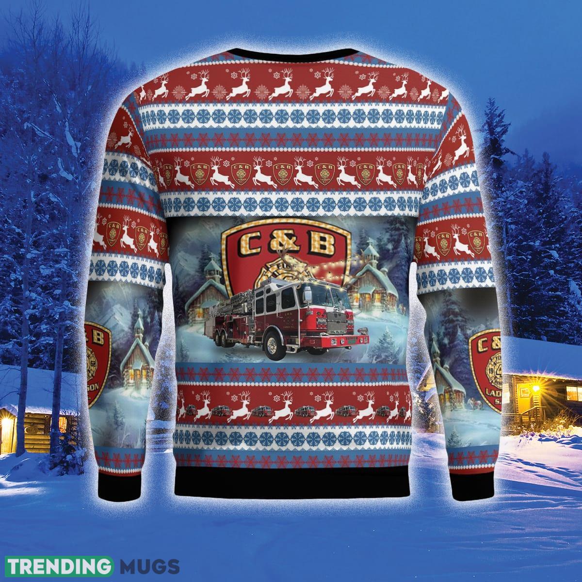 Ladson South Carolina C&B Fire Department 3D Sweater For Men And Women Gift For Christmas 3D Sweater Ladson South Carolina C&B Fire Department 3D Sweater For Men And Women Gift For Christmas 3D Sweater