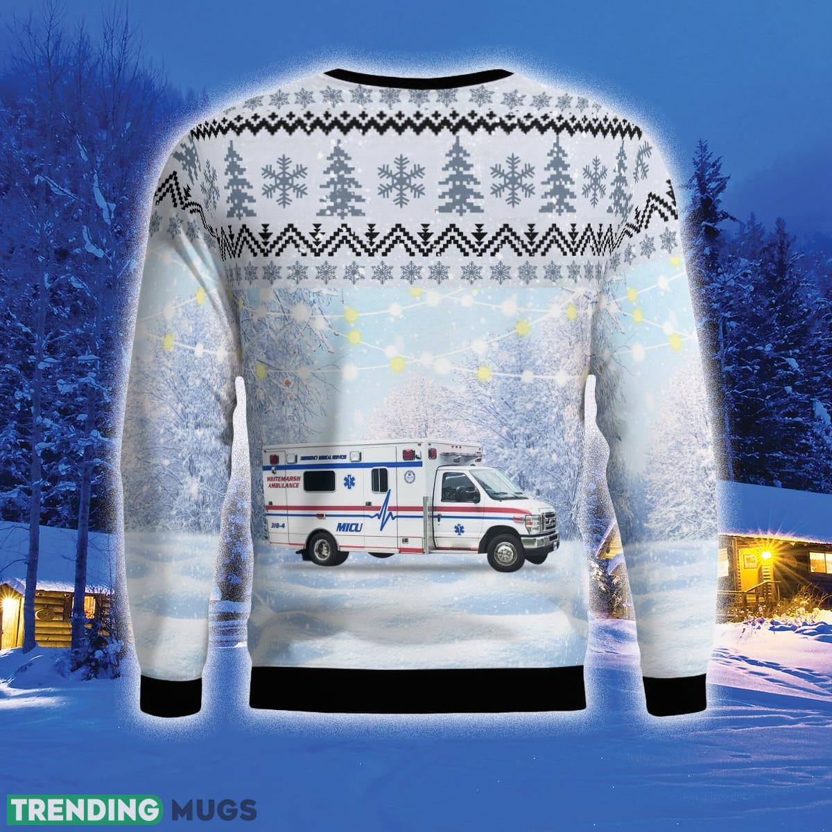 Lafayette Hill Pennsylvania Whitemarsh Community Ambulance Association 3D Sweater For Men And Women Gift For Christmas 3D Sweater Lafayette Hill Pennsylvania Whitemarsh Community Ambulance Association 3D Sweater For Men And Women Gift For Christmas 3D Sweater