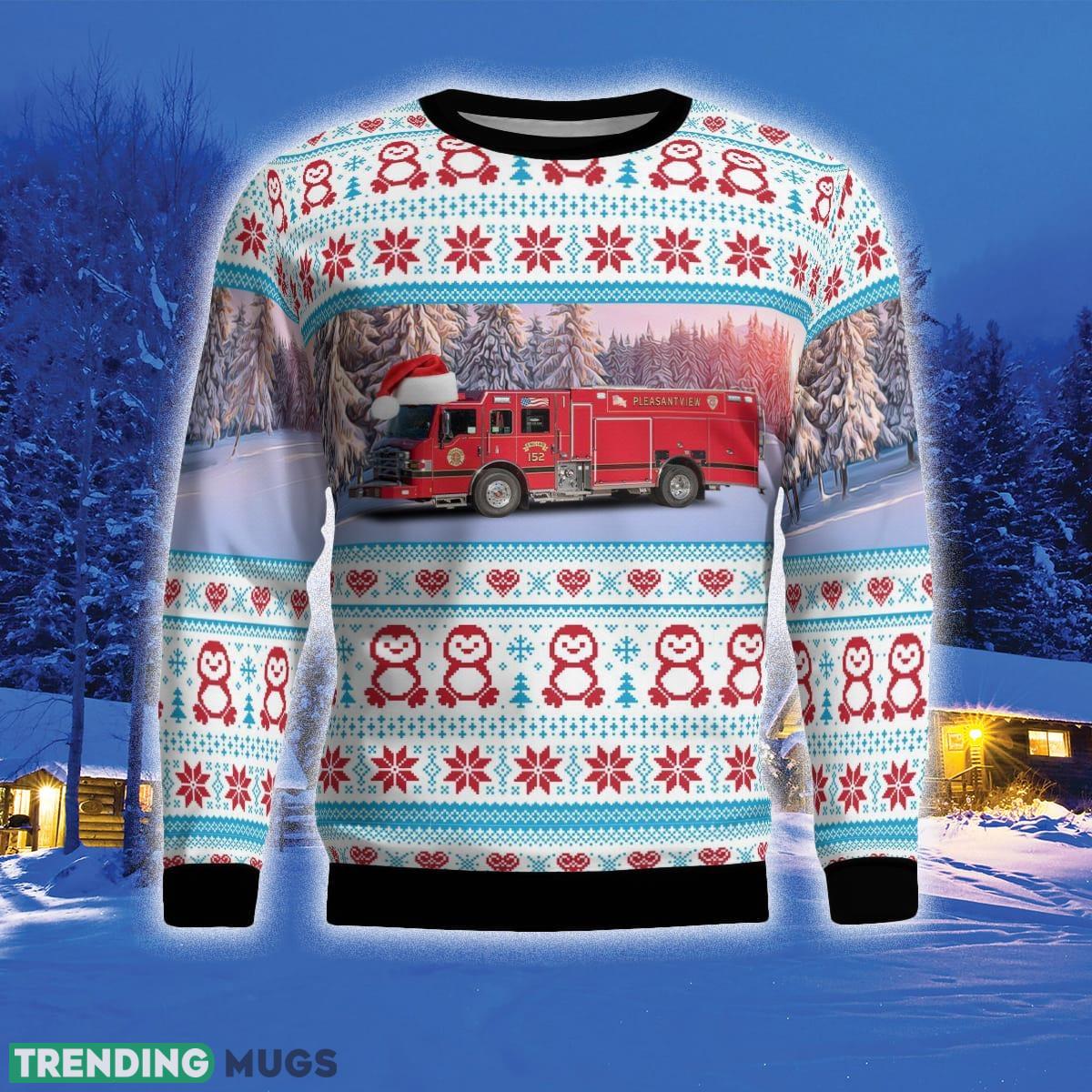 Lagrange Highlands Illinois Pleasantview Fire Protection District 3D Sweater For Men And Women Gift For Christmas 3D Sweater Lagrange Highlands Illinois Pleasantview Fire Protection District 3D Sweater For Men And Women Gift For Christmas 3D Sweater