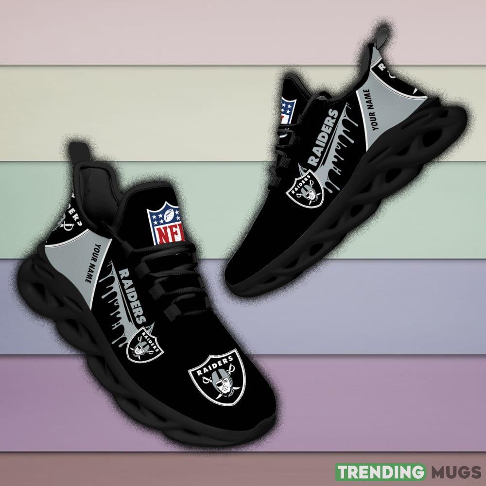 Las Vegas Raiders Drip Logo NFL Max Soul Shoes Custom Name For Men And Women Running Sneakers Max Soul Las Vegas Raiders Drip Logo NFL Max Soul Shoes Custom Name For Men And Women Running Sneakers Max Soul