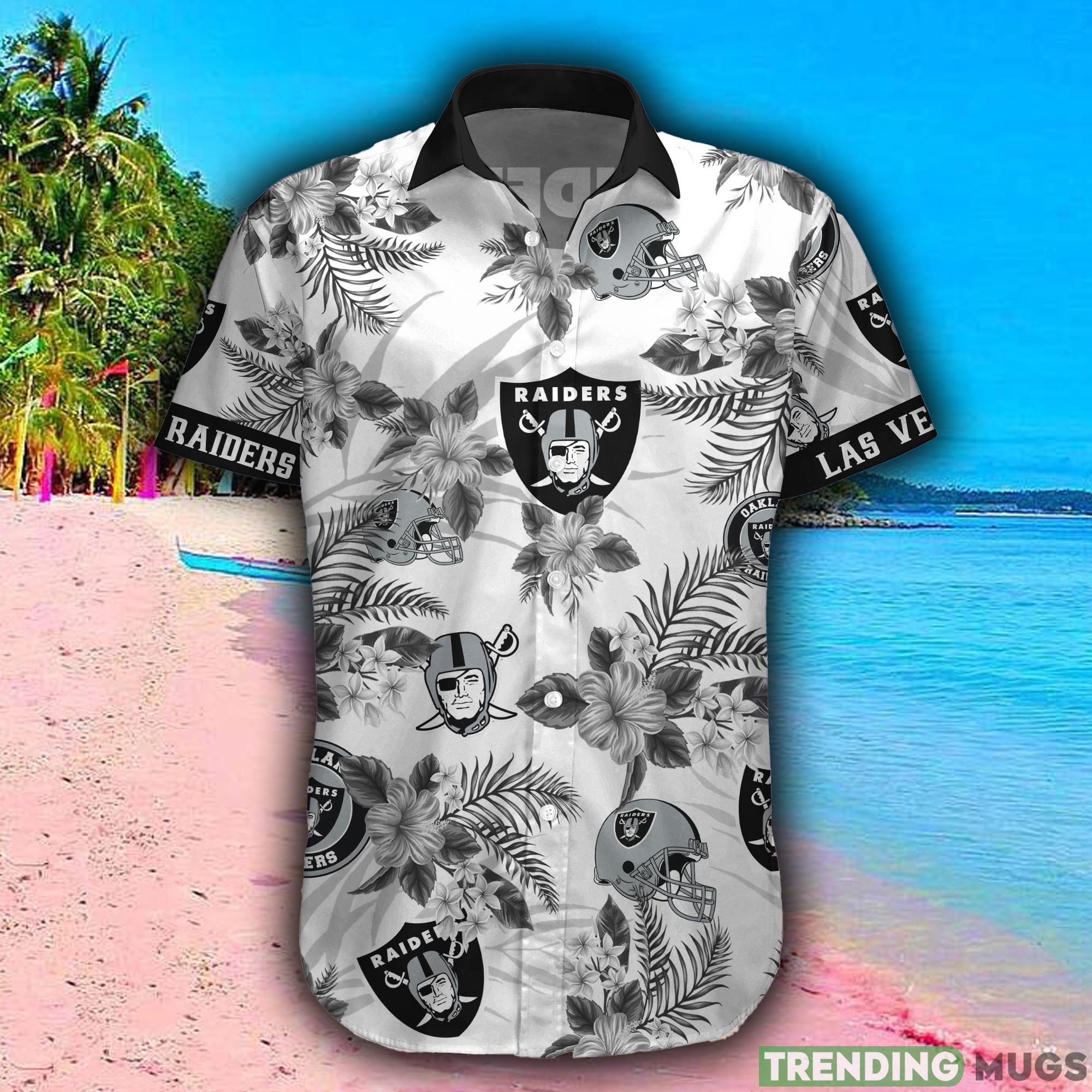 Las Vegas Raiders NFL Design 7 Beach Hawaiian Shirt Men And Women For Fans Gift Hawaiian Shirt Las Vegas Raiders NFL Design 7 Beach Hawaiian Shirt Men And Women For Fans Gift Hawaiian Shirt