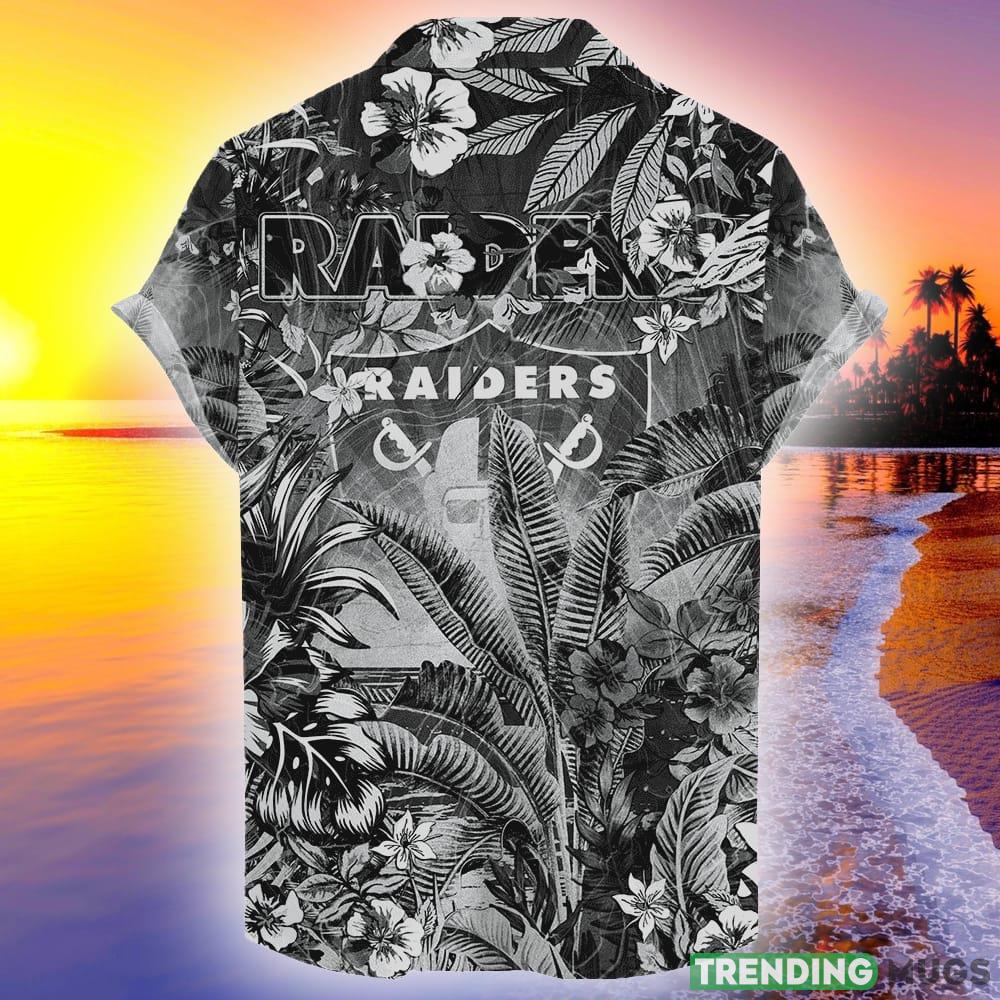 Las Vegas Raiders Tropical Skull NFL Design 8 Beach Hawaiian Shirt Men And Women For Fans Gift Hawaiian Shirt Las Vegas Raiders Tropical Skull NFL Design 8 Beach Hawaiian Shirt Men And Women For Fans Gift Hawaiian Shirt