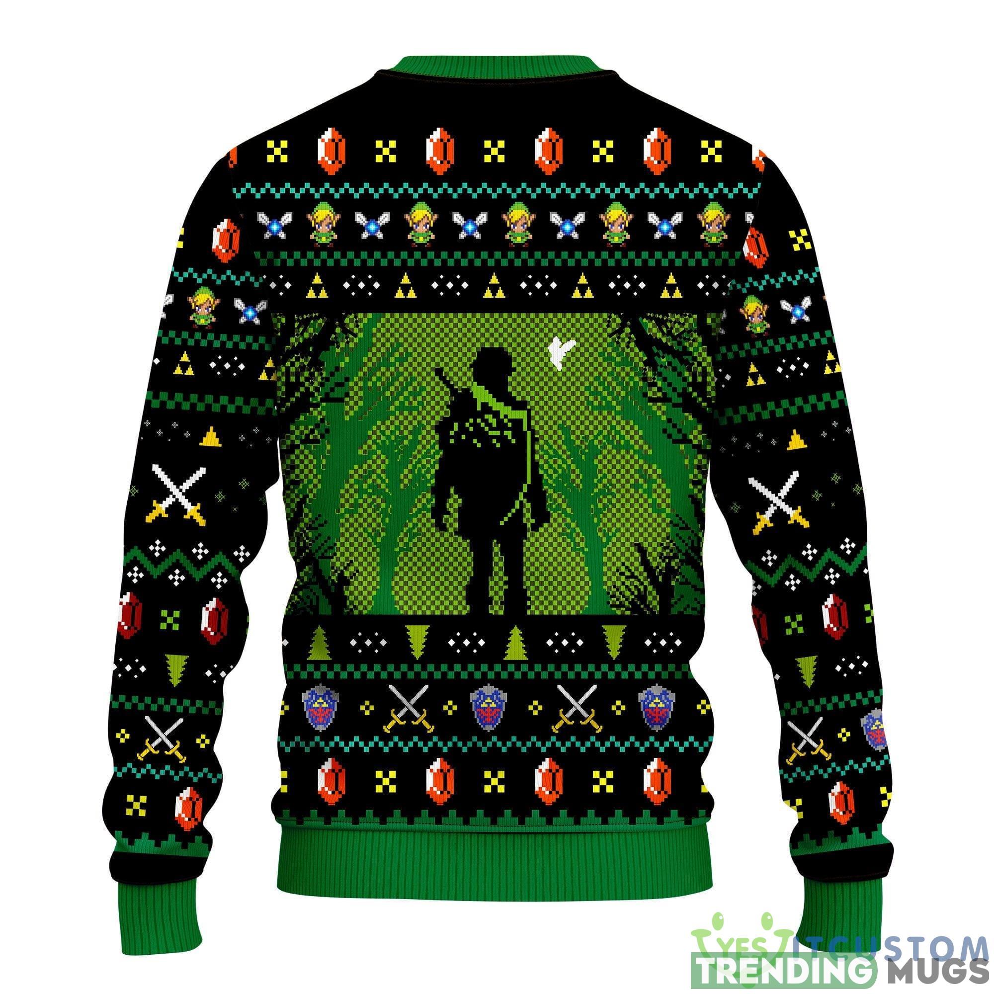 Legend Of Zelda Thanksgiving Women Mens Ugly Christmas Sweater 3D Sweater Legend Of Zelda Thanksgiving Women Mens Ugly Christmas Sweater 3D Sweater