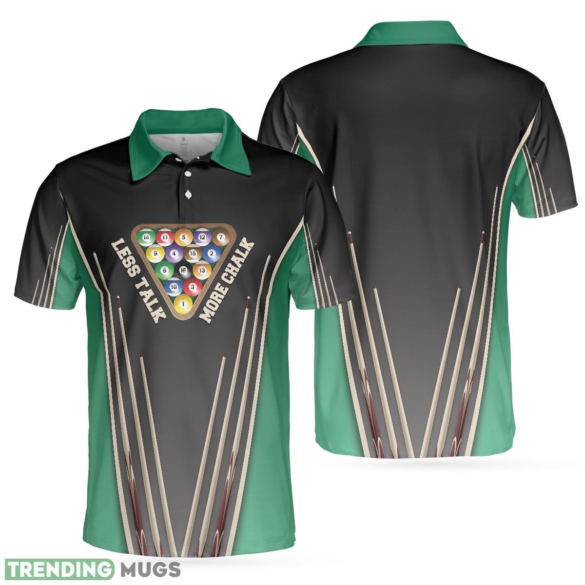 Less Talk More Chalk Short Sleeve Billiards, Best Billiards Shirt Polo Shirt For Men And Women Polo Shirt Less Talk More Chalk Short Sleeve Billiards, Best Billiards Shirt Polo Shirt For Men And Women Polo Shirt