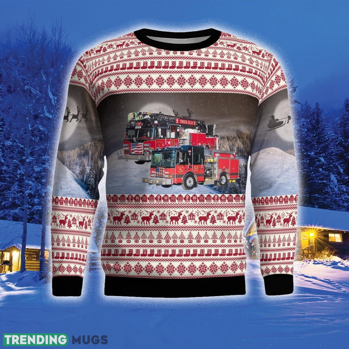 Lincolnshire Illinois Lincolnshire Riverwoods Fire Prevention District 3D Sweater For Men And Women Gift For Christmas 3D Sweater Lincolnshire Illinois Lincolnshire Riverwoods Fire Prevention District 3D Sweater For Men And Women Gift For Christmas 3D Sweater