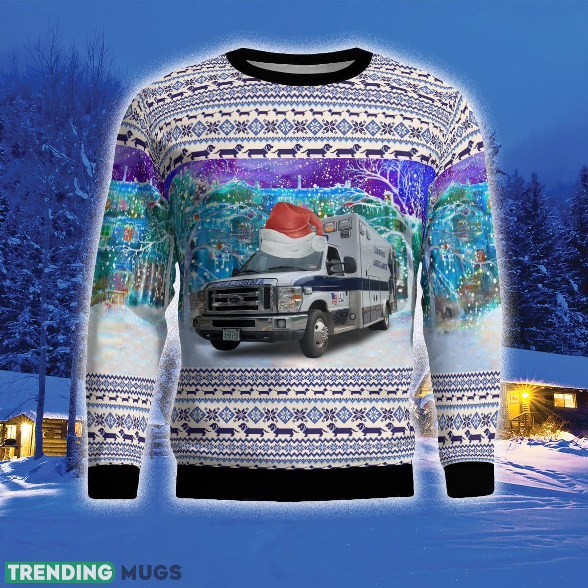 Linwood Ambulance Service Woodstock New Hampshire 3D Sweater For Men And Women Gift For Christmas 3D Sweater Linwood Ambulance Service Woodstock New Hampshire 3D Sweater For Men And Women Gift For Christmas 3D Sweater