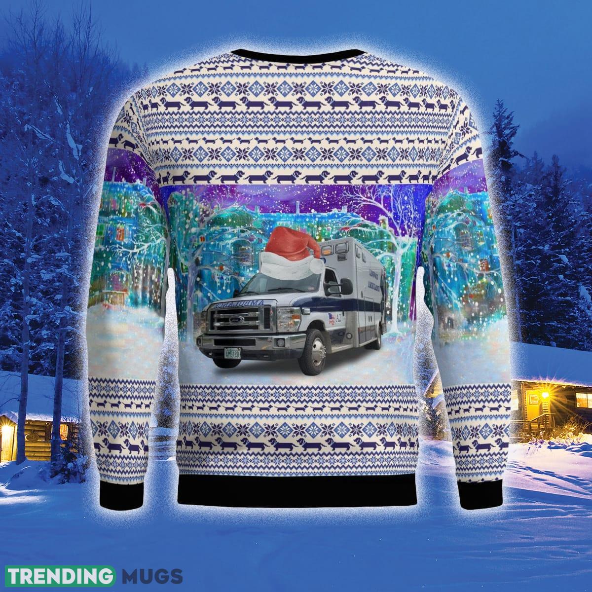 Linwood Ambulance Service Woodstock New Hampshire 3D Sweater For Men And Women Gift For Christmas 3D Sweater Linwood Ambulance Service Woodstock New Hampshire 3D Sweater For Men And Women Gift For Christmas 3D Sweater