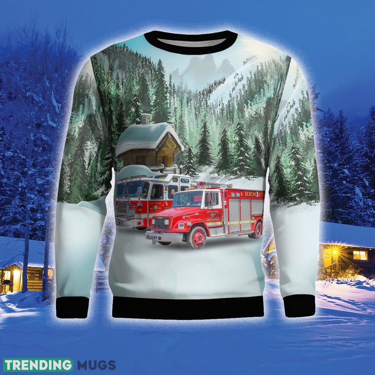 Litchfield New Hampshire Litchfield Fire Department 3D Sweater For Men And Women Gift For Christmas 3D Sweater Litchfield New Hampshire Litchfield Fire Department 3D Sweater For Men And Women Gift For Christmas 3D Sweater