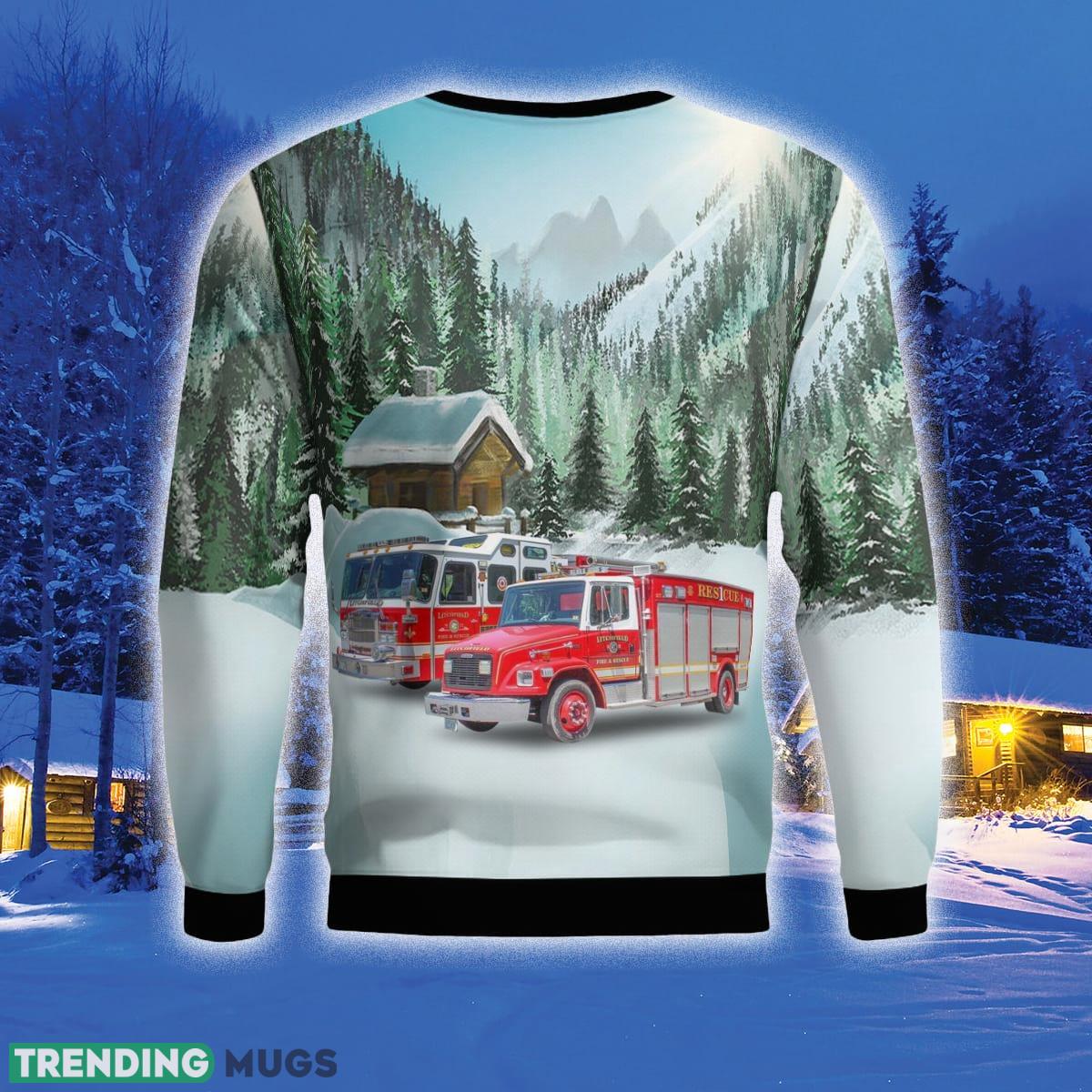 Litchfield New Hampshire Litchfield Fire Department 3D Sweater For Men And Women Gift For Christmas 3D Sweater Litchfield New Hampshire Litchfield Fire Department 3D Sweater For Men And Women Gift For Christmas 3D Sweater
