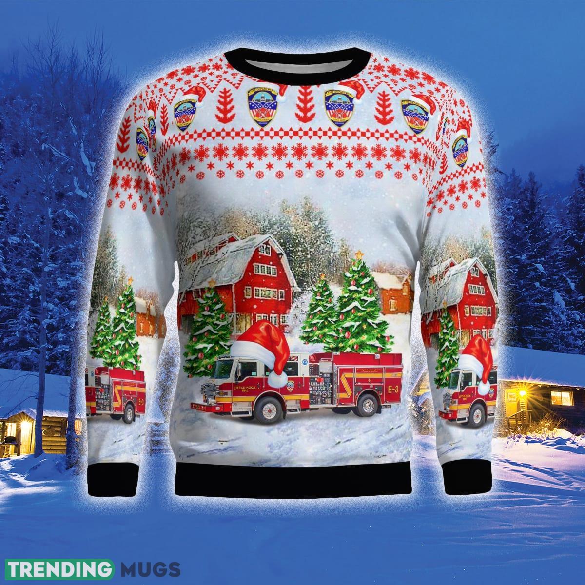 Little Rock Arkansas Little Rock Fire Department 3D Sweater For Men And Women Gift For Christmas 3D Sweater Little Rock Arkansas Little Rock Fire Department 3D Sweater For Men And Women Gift For Christmas 3D Sweater