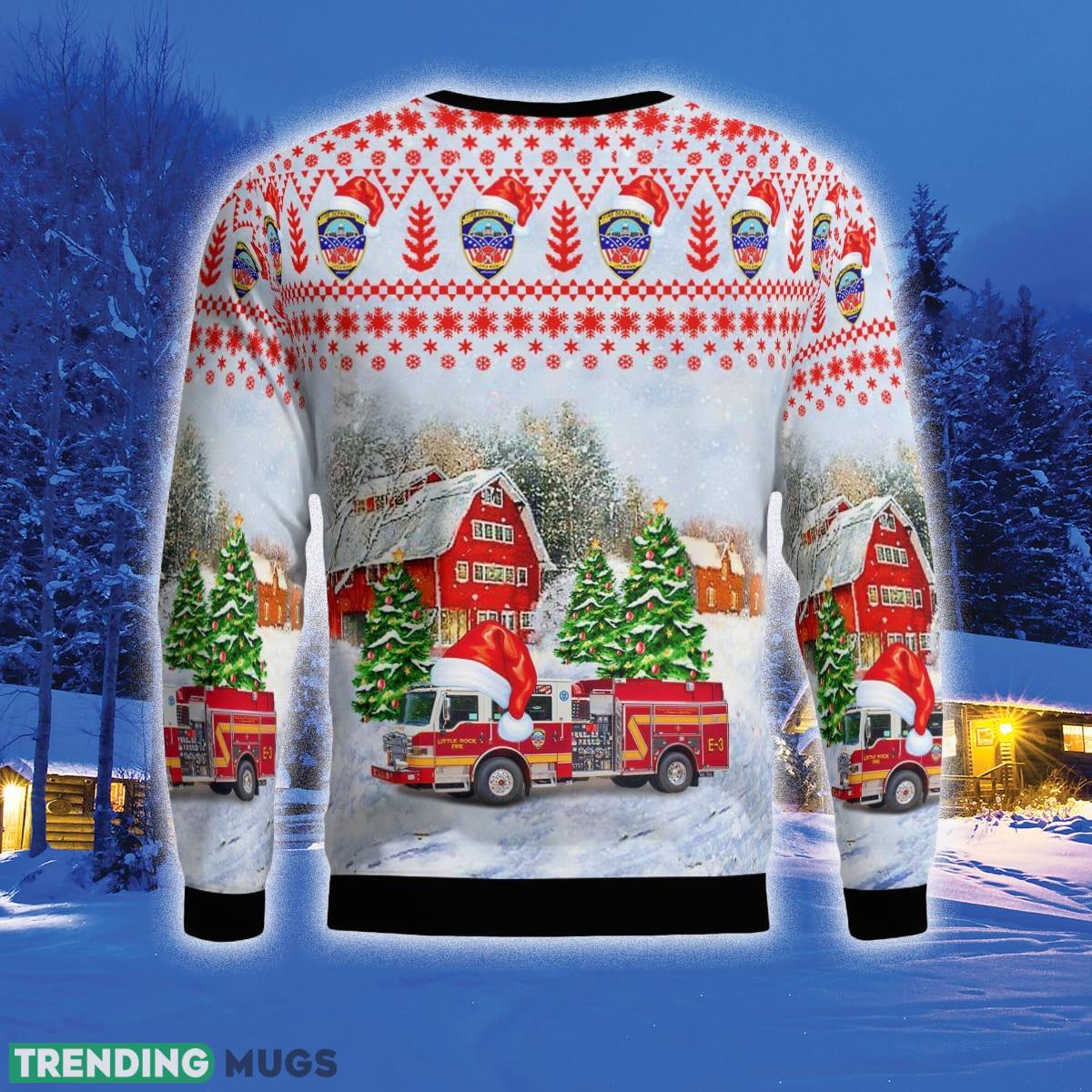 Little Rock Arkansas Little Rock Fire Department 3D Sweater For Men And Women Gift For Christmas 3D Sweater Little Rock Arkansas Little Rock Fire Department 3D Sweater For Men And Women Gift For Christmas 3D Sweater