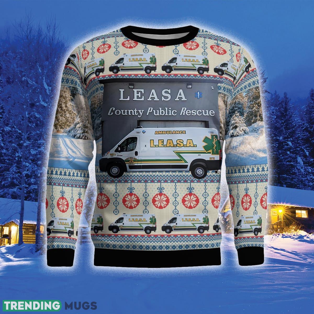 Logan West Virginia Logan Emergency Ambulance Service Authority 3D Sweater For Men And Women Gift For Christmas 3D Sweater Logan West Virginia Logan Emergency Ambulance Service Authority 3D Sweater For Men And Women Gift For Christmas 3D Sweater