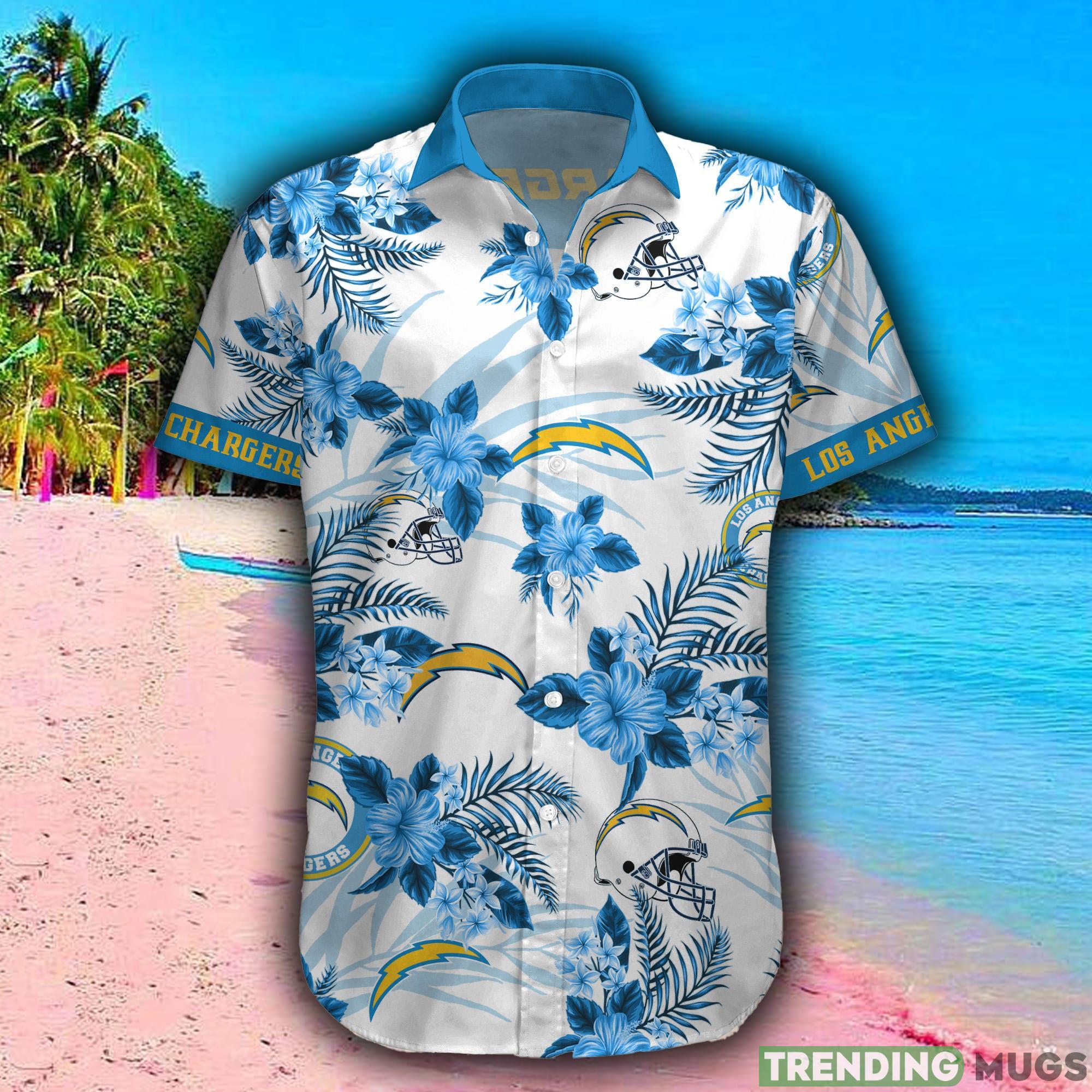 Los Angeles Chargers NFL Design 3 Beach Hawaiian Shirt Men And Women For Fans Gift Hawaiian Shirt Los Angeles Chargers NFL Design 3 Beach Hawaiian Shirt Men And Women For Fans Gift Hawaiian Shirt