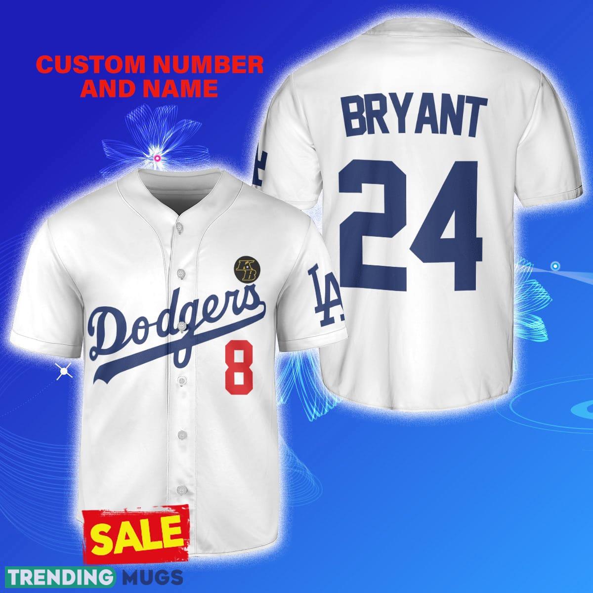 Los Angeles Dodgers Kobe Bryant LA Dodgers Custom Number And Name White Jersey Baseball Shirt - Los Angeles Dodgers Kobe Bryant LA Dodgers Custom Number And Name White Jersey Baseball Shirt Los Angeles Dodgers Kobe Bryant LA Dodgers Custom Number And Name White Jersey Baseball Shirt - Los Angeles Dodgers Kobe Bryant LA Dodgers Custom Number And Name White Jersey Baseball Shirt