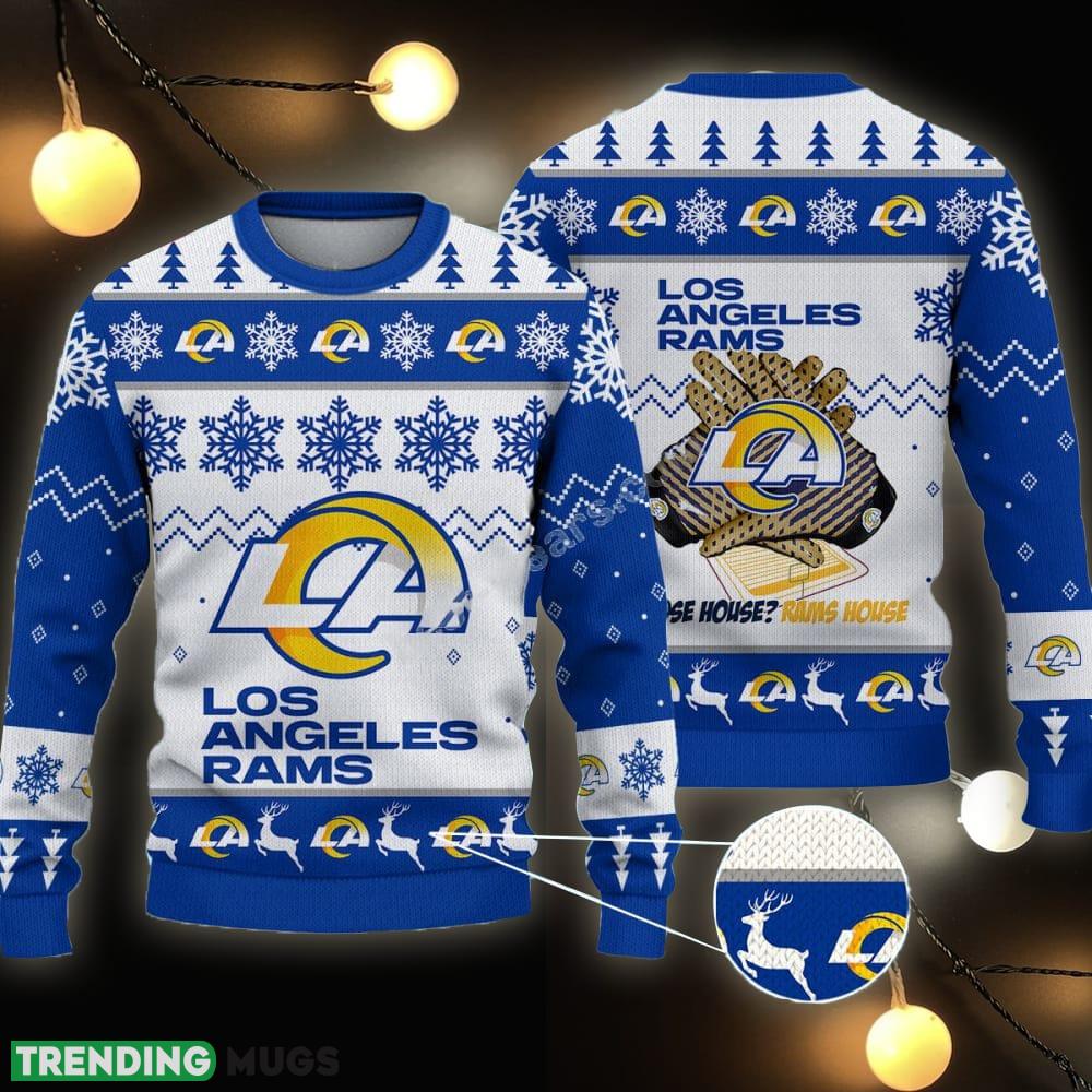Los Angeles Rams NFL Big Logo Ugly Christmas Sweater Gift For Fans - Los Angeles Rams NFL Big Logo Ugly Christmas Sweater Gift For Fans Los Angeles Rams NFL Big Logo Ugly Christmas Sweater Gift For Fans - Los Angeles Rams NFL Big Logo Ugly Christmas Sweater Gift For Fans
