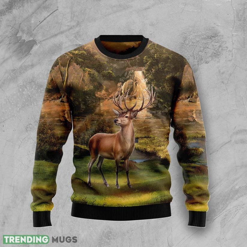 Lovely Deer Ugly Christmas Sweater Gift For Men Women - Lovely Deer Funny Ugly Christmas Sweater For Men & Women Adult - Christmas Gifts_2 Lovely Deer Ugly Christmas Sweater Gift For Men Women - Lovely Deer Funny Ugly Christmas Sweater For Men & Women Adult - Christmas Gifts_2