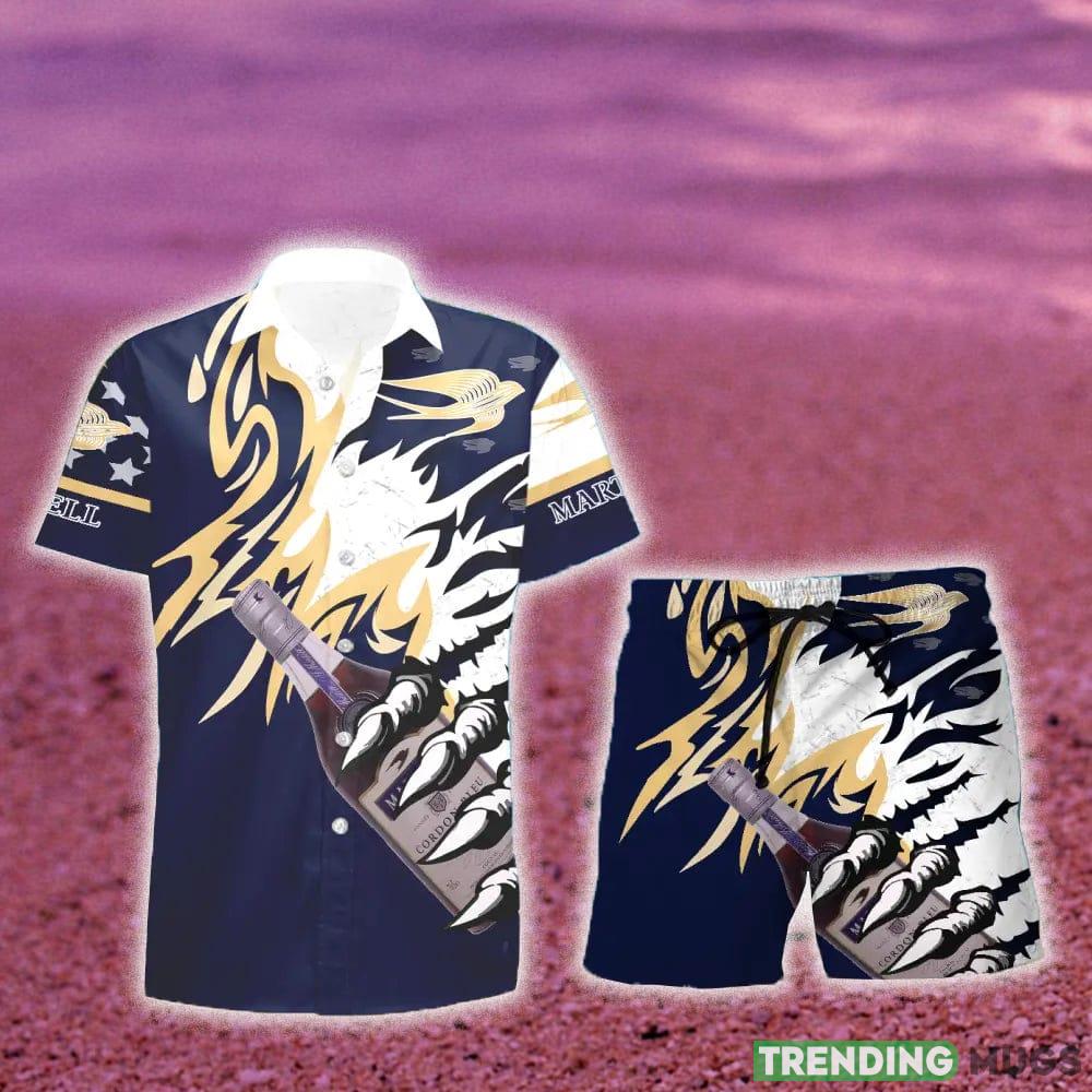 Martell Cognac Monster Claw Gift Hawaiian Set Shirt And Short Summer Beach Hawaiian & Short Martell Cognac Monster Claw Gift Hawaiian Set Shirt And Short Summer Beach Hawaiian & Short