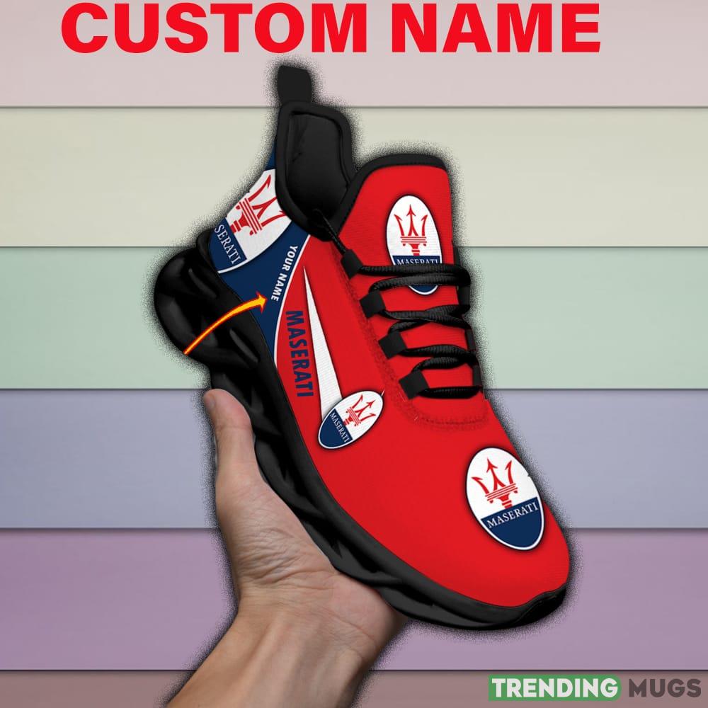 Maserati Car Max Soul Shoes Custom Name For Men And Women Running Sneakers - Maserati-Personalized Car Max Soul Shoes_1 Maserati Car Max Soul Shoes Custom Name For Men And Women Running Sneakers - Maserati-Personalized Car Max Soul Shoes_1